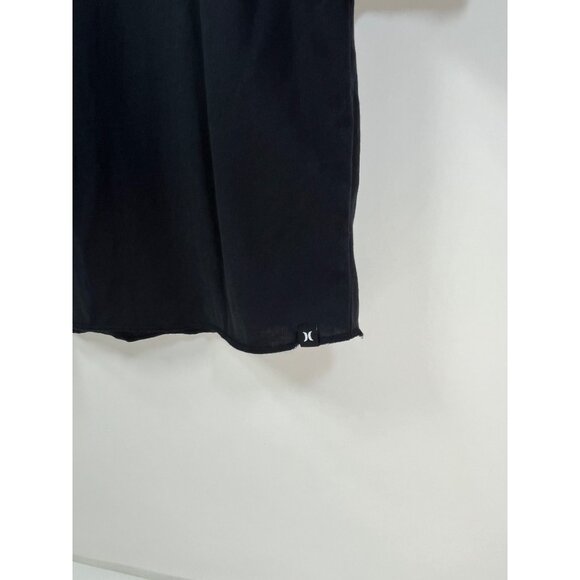Hurley TShirt Baseball Tee Nike Dri Fit Black Grey Hurley Baseball Tee Mens M - Picture 7 of 10